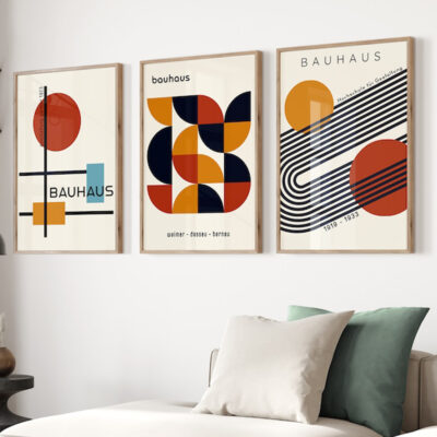 3 Cuadros Bauhaus PL009
