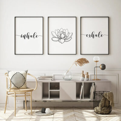 Set de 3 cuadros MI003