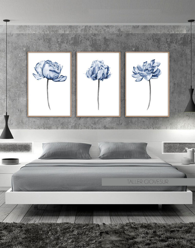 Set de 3 cuadros FL015
