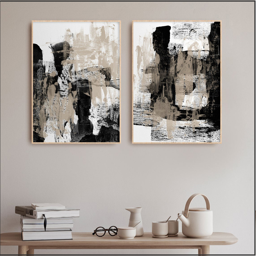 Set de 2 cuadros decorativos MS003 - Imagen 2
