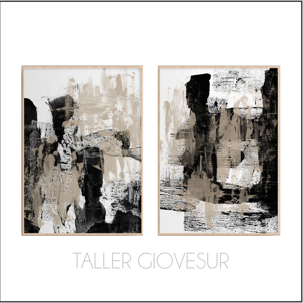 Set de 2 cuadros decorativos MS003 - Imagen 3