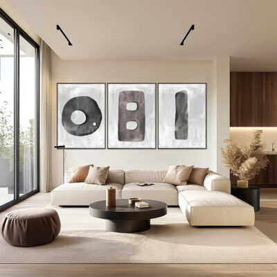 3 cuadros decorativos