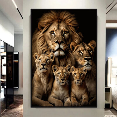 Cuadro impreso en Lienzo con Animales