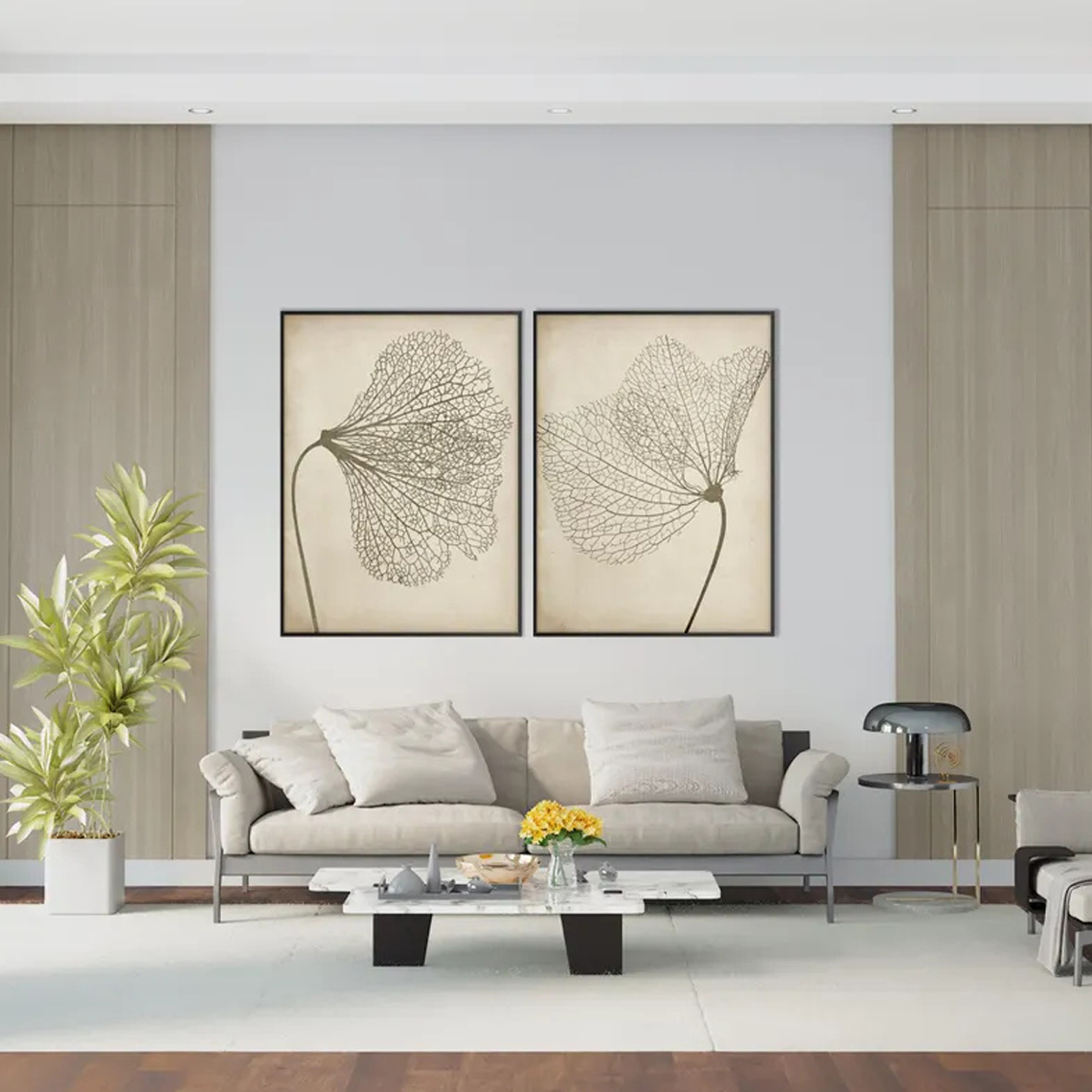 2 Cuadros decorativos FL063 - Imagen 2