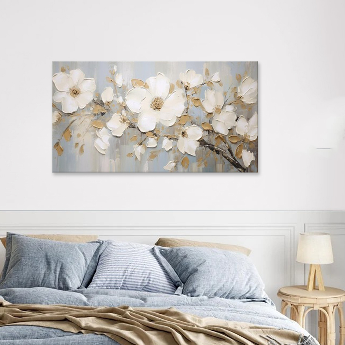 Cuadro con flores en Lienzo