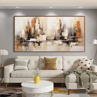 Cuadro Abstracto en Lienzo AB072