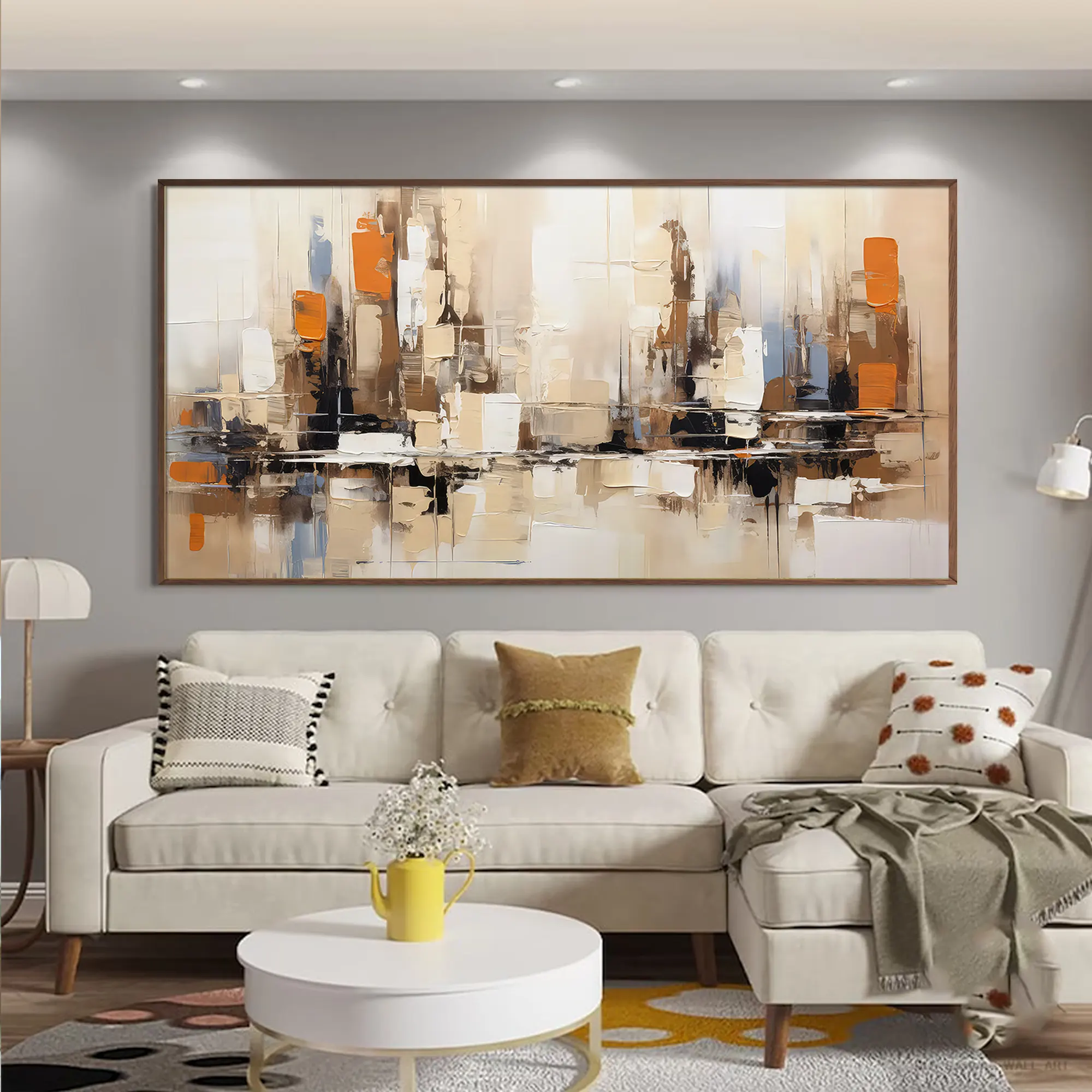 Cuadro Abstracto en Lienzo AB072