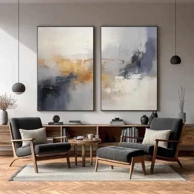 2 Cuadros en Lienzo AB185