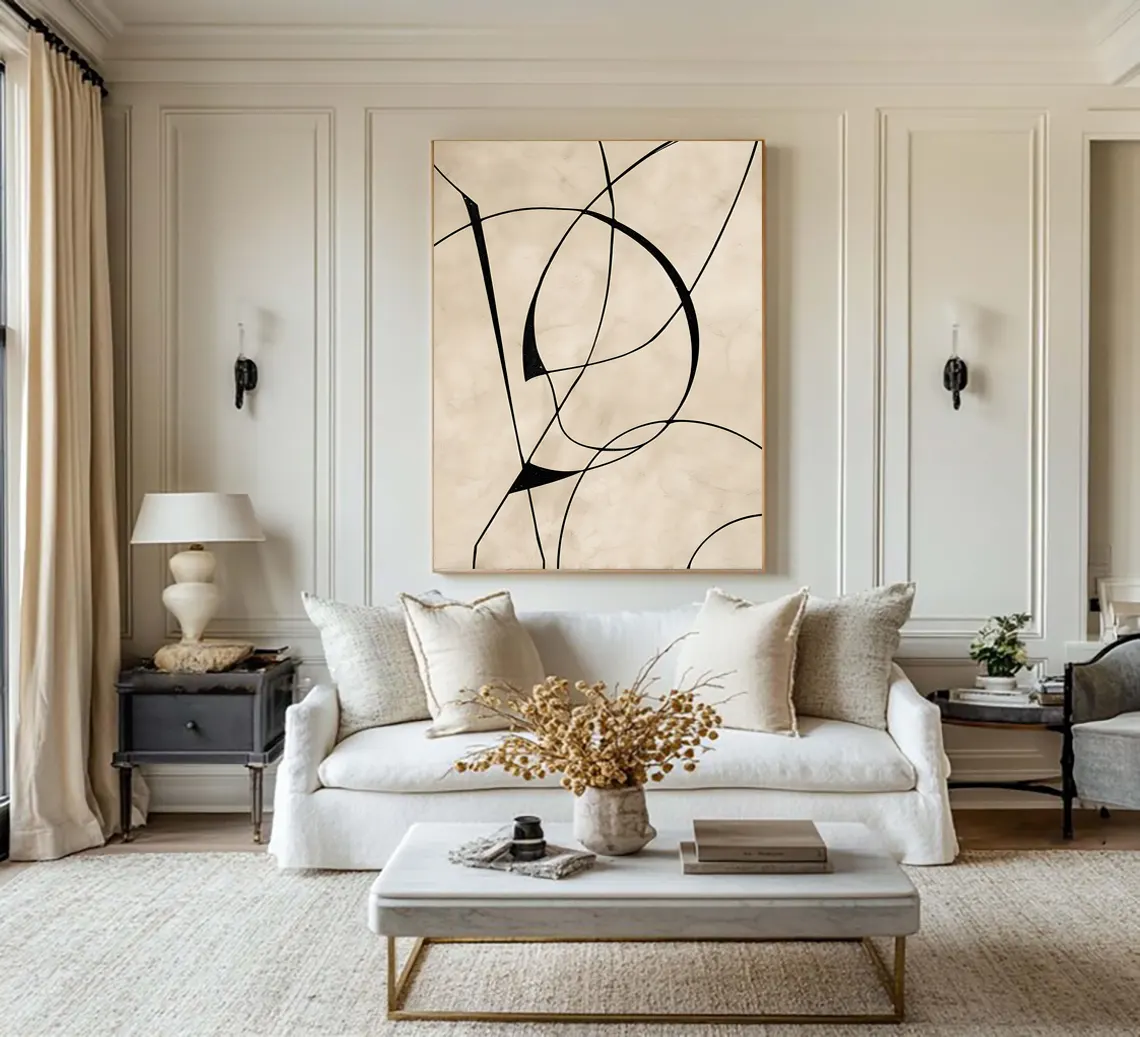 Cuadro Abstracto en Lienzo AB186 - Imagen 2