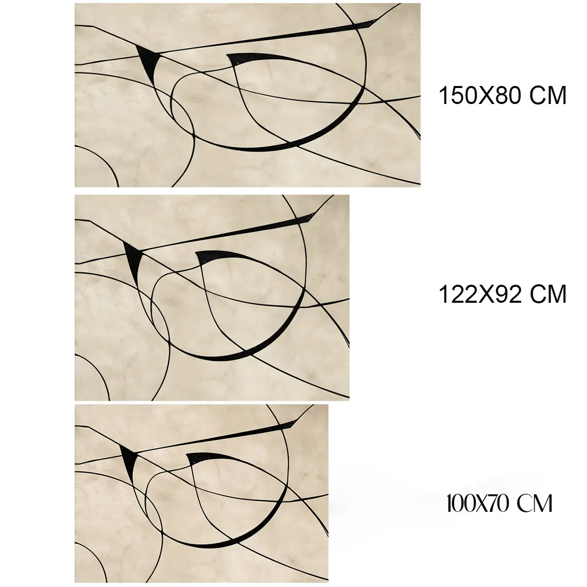 Cuadro Abstracto en Lienzo AB186 - Imagen 4