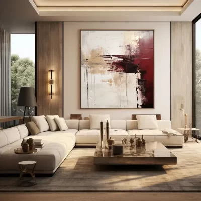 Cuadro Abstracto en Lienzo AB191