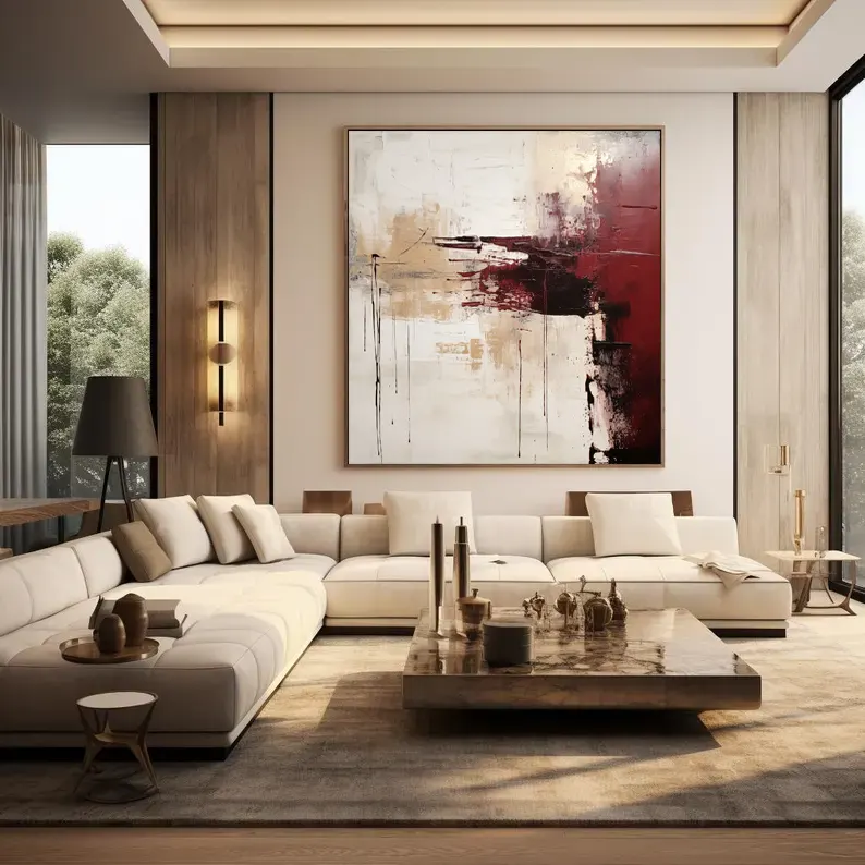 Cuadro Abstracto en Lienzo AB191