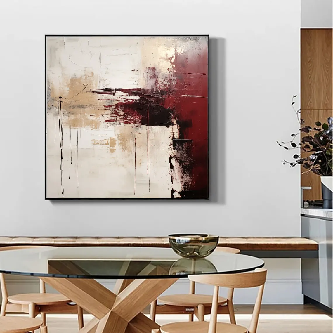 Cuadro Abstracto en Lienzo AB191 - Imagen 4