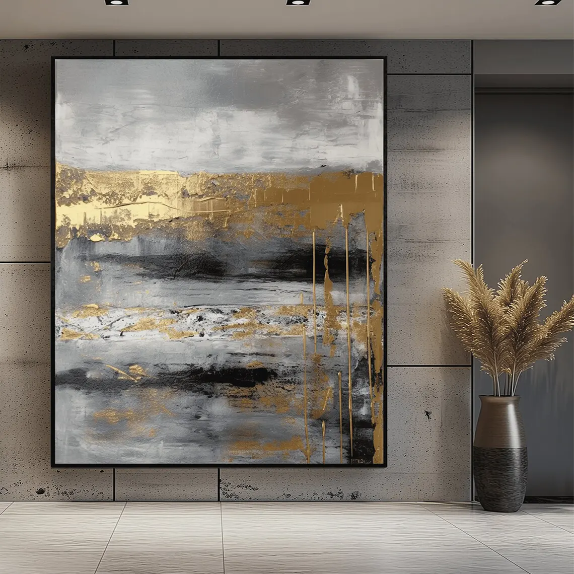 Cuadro Abstracto en Lienzo AB151 - Imagen 2