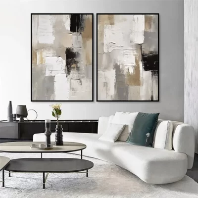 2 Cuadros en Lienzo AB197