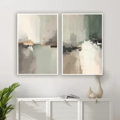 2 Cuadros en Lienzo AB198