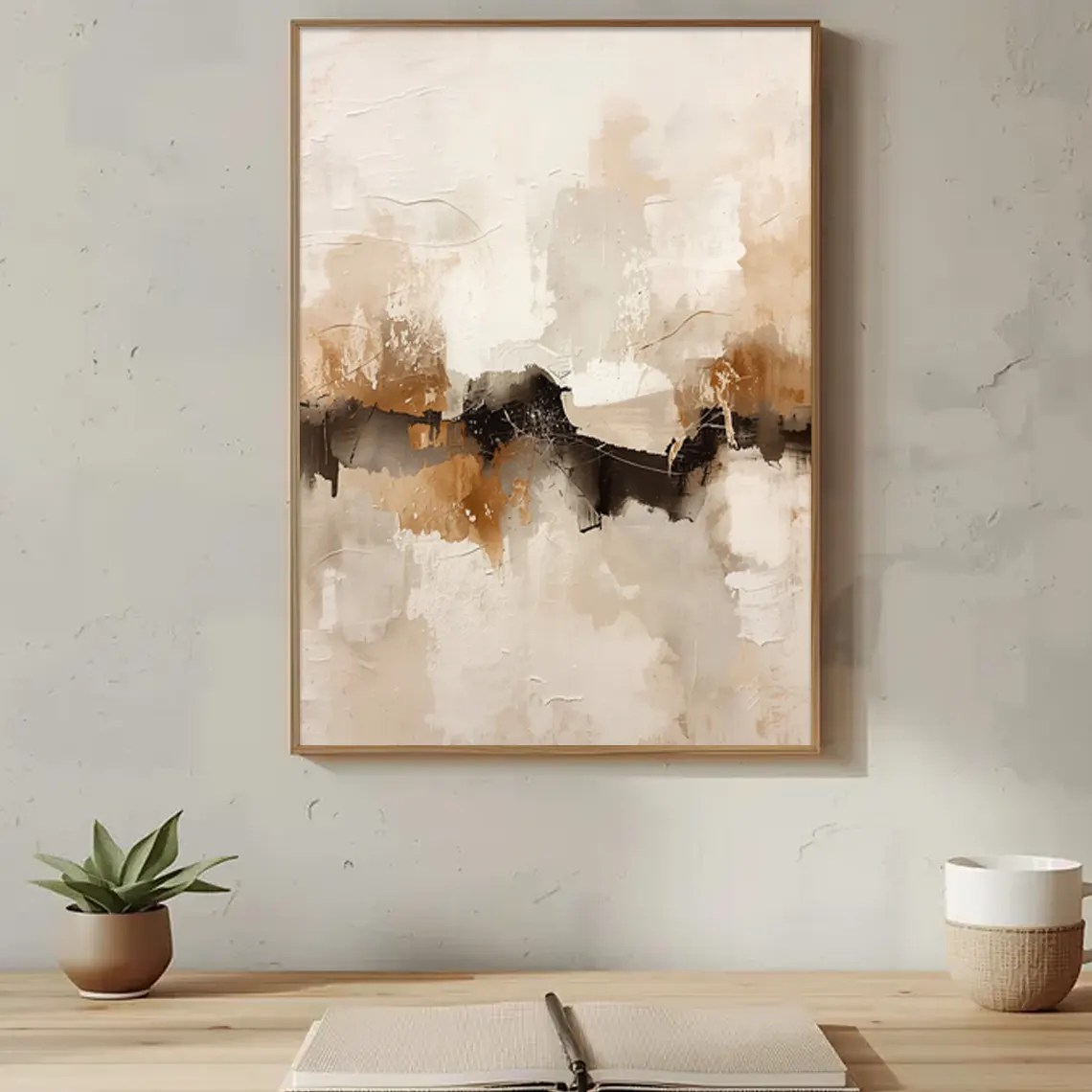 Cuadro abstracto impreso en Lienzo
