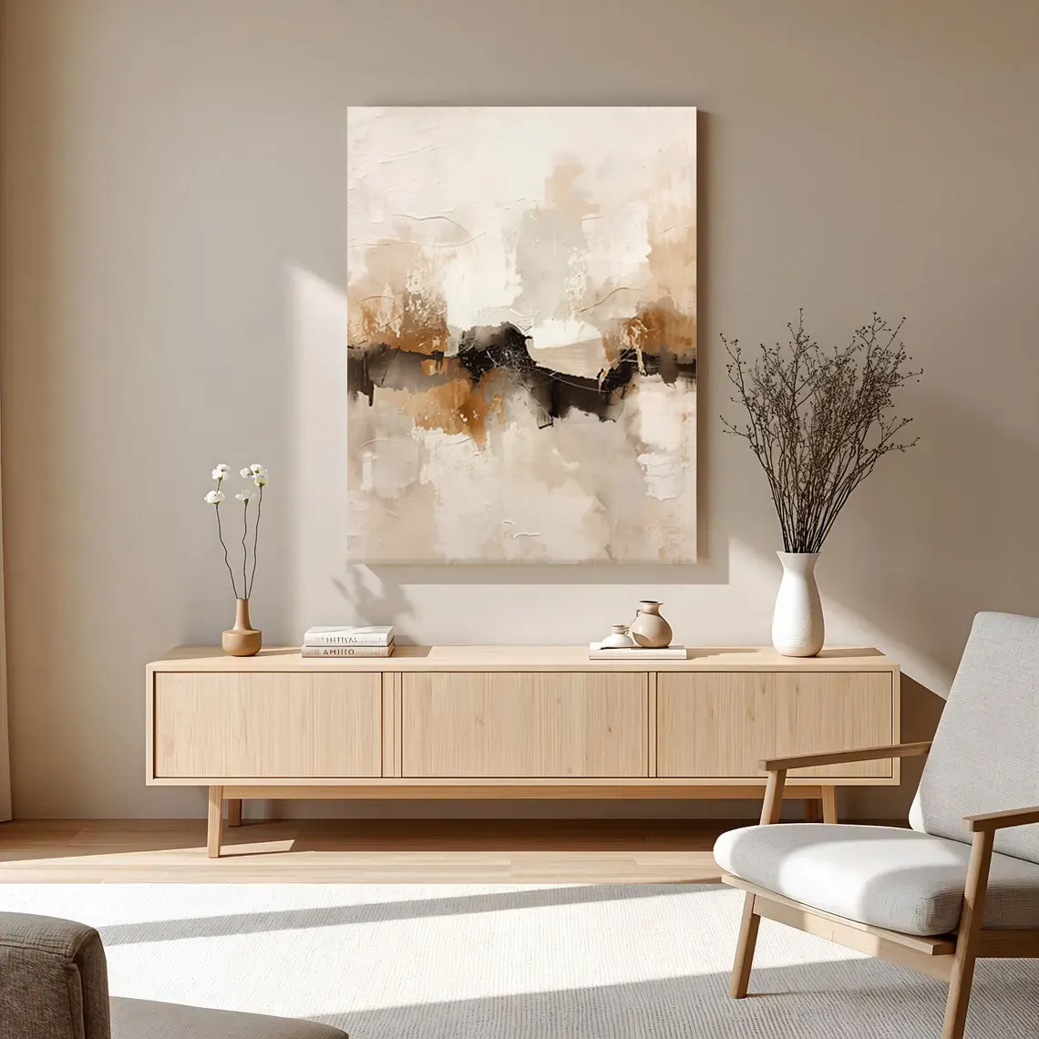 Cuadro en lienzo abstracto AB207 - Imagen 4