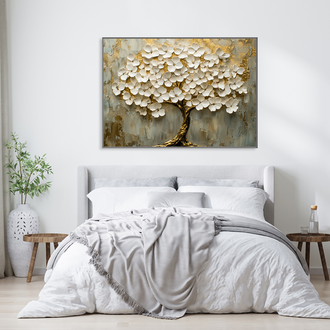 Cuadro de lienzo con flores FL095 - Imagen 3