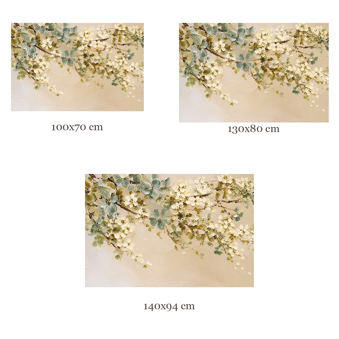 Cuadro Floral impreso en Lienzo FL100 - Imagen 4