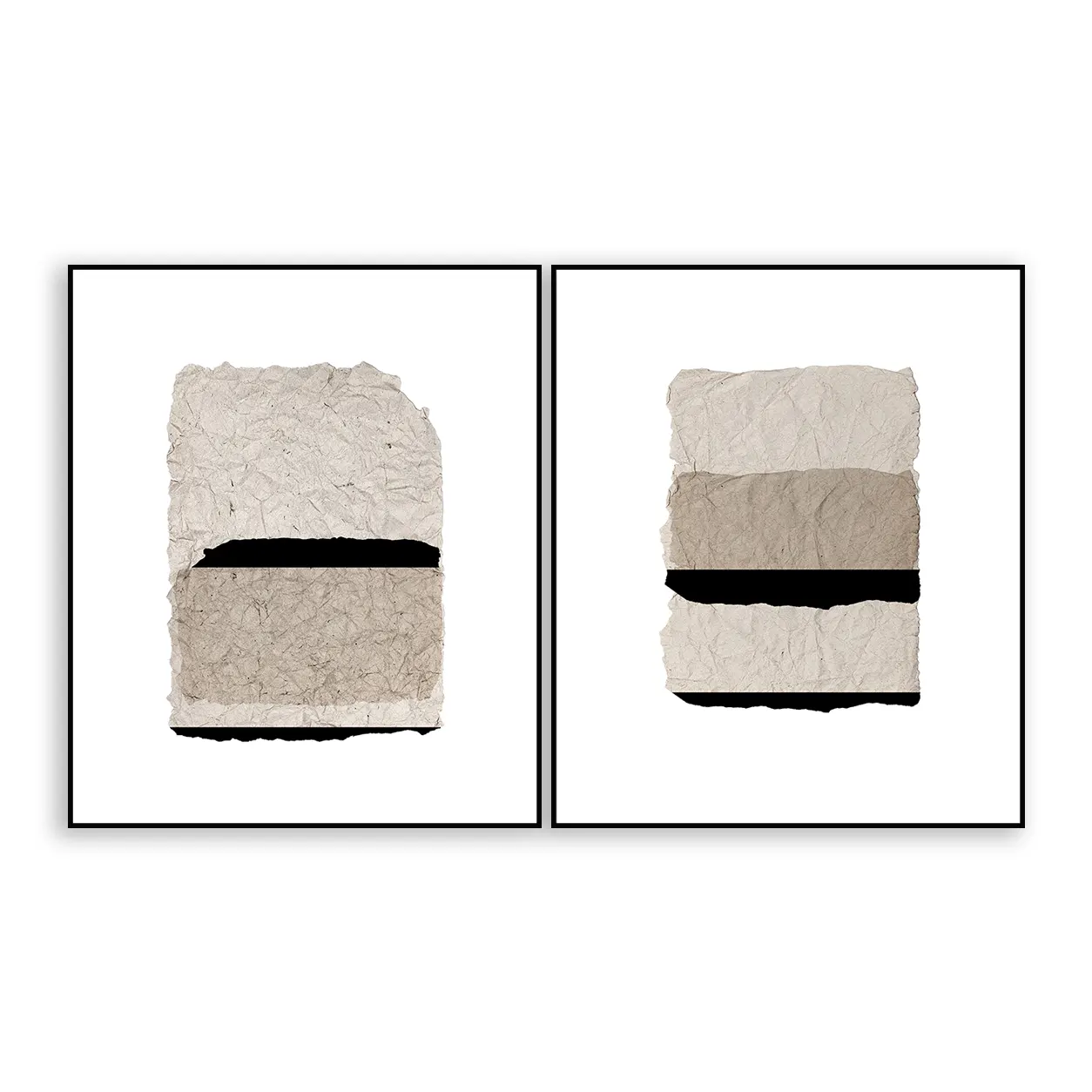 Set de 2 Cuadros Abstractos AB250 - Imagen 3
